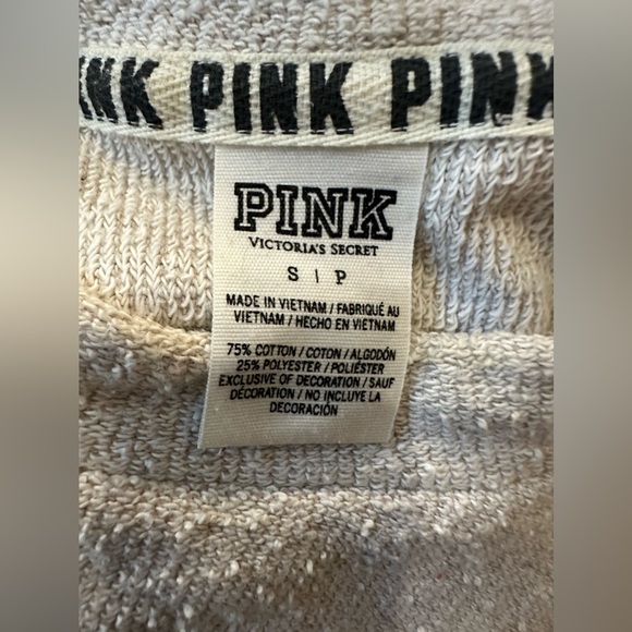 PINK Victoria Secret Sweatshirt size Small. - Picture 5 of 6